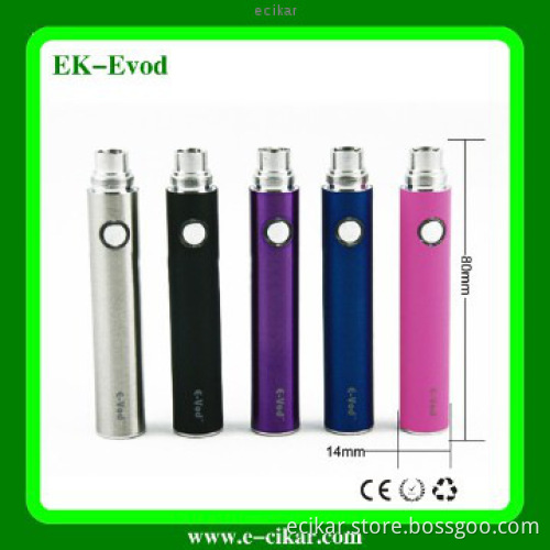 Hottest Original Ecikar eVod 650/1000MAH Starter Kit Stock Offering